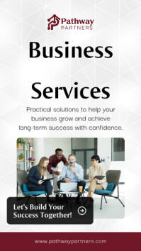 Branco Business Consulting Services Historia de Instagram Template - Page 1
