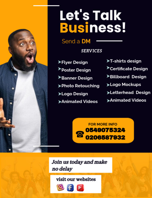 White Professional Business Flyer (us Letter) Pamflet (VSA Brief) template