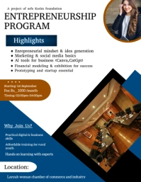 White Professional Business  Flyer (us Letter) template