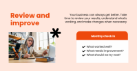 White Business Management Tips Isithombe Esabiwe ku-Facebook Template - Page 4