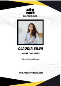 White Professional Business Marketing Saff Post A4 template