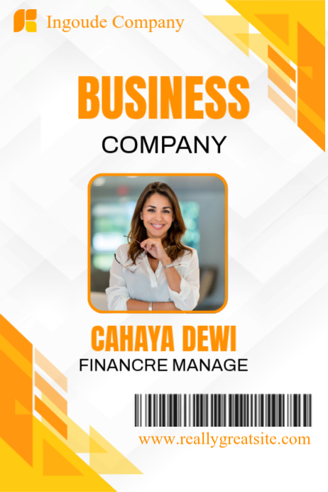 White Professional Business Profile Poster Template | PosterMyWall