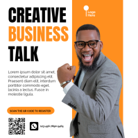 Branco Business Talk Instagram Post Template