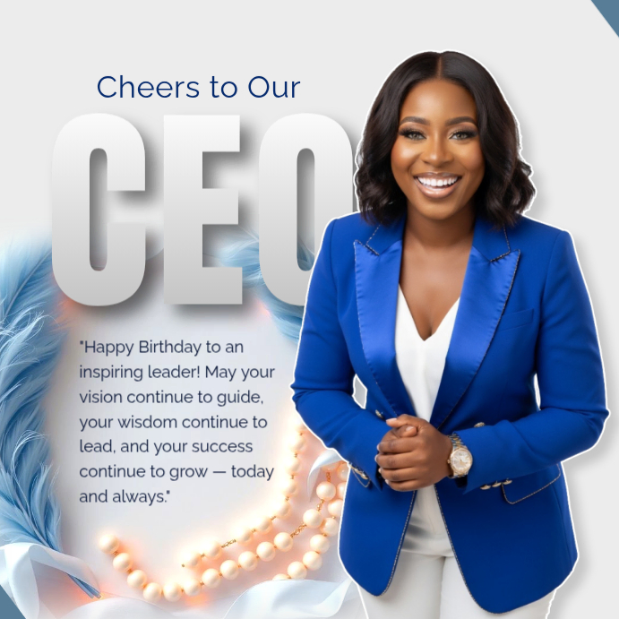 Ceo Birthday Celebration Template | PosterMyWall