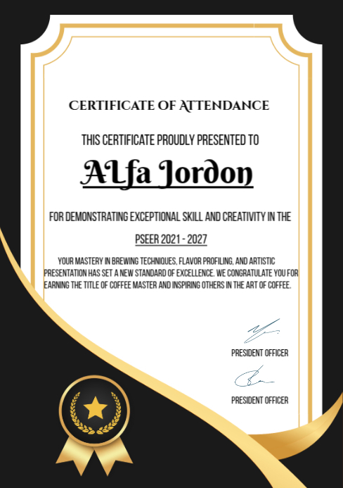 White Professional Certificate Of Appreciation A5 template