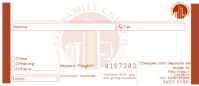 White Professional Church Donation Envelope Envelopes template