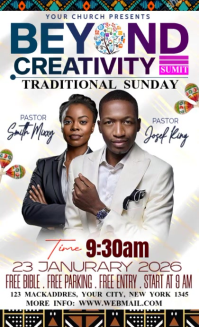 White Professional Church Event US Legal Video template