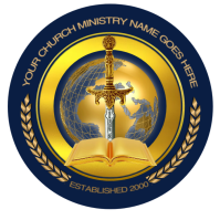 White Professional Church  Logo template