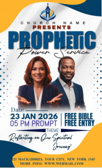 Branco Church Event Promotion US Legal Template