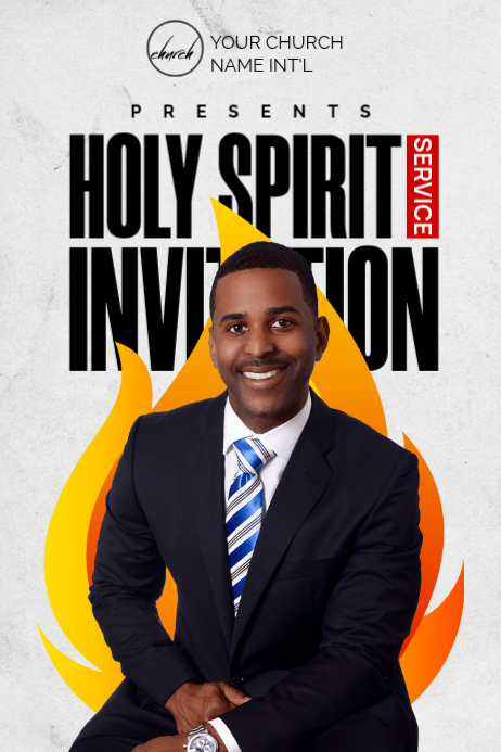Church Service Invitation Template | PosterMyWall