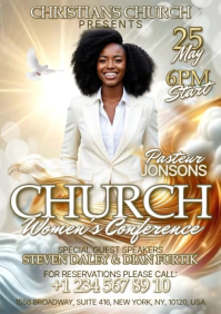 Blanco Women's Conference A5 Template