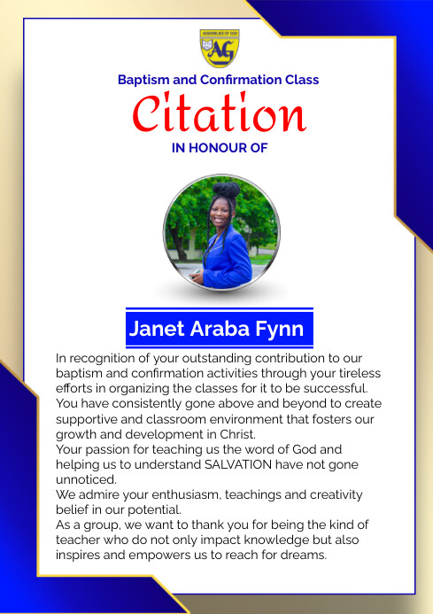 White Professional Citation A3 Template | PosterMyWall