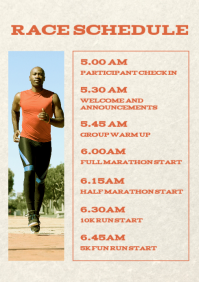 White City Marathon Event A4 Template - Page 2