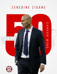 White Professional Coach Career Wins Flyer (us Letter) template