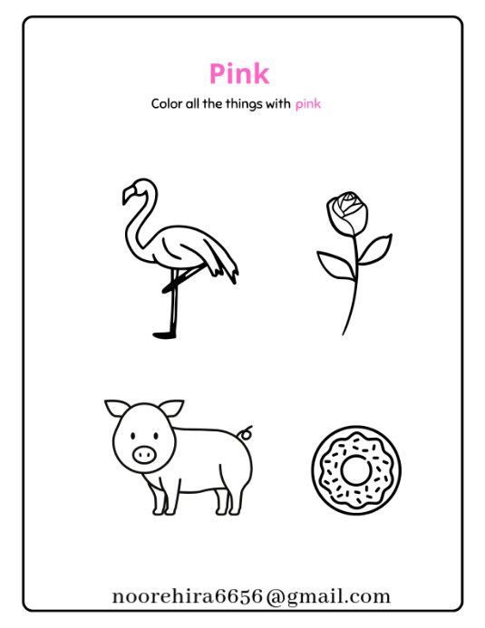 White Professional Coloring Activities Flyer (us Letter) Template