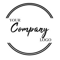 White Professional company Logo template