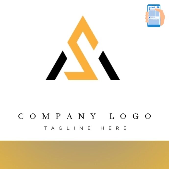 White Professional Company Logo template