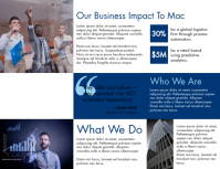 White Corporate Partnership Flyer Template - Page 2