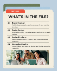 White Creative Marketing Agency Instagram Portrait Template - Page 3