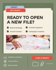 White Creative Marketing Agency Instagram Portrait Template - Page 5