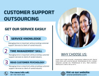 Customer care flyer Template | PosterMyWall