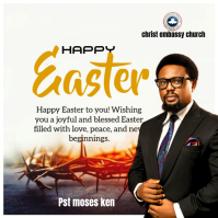 Blanco Easter Celebration Post Instagram Template