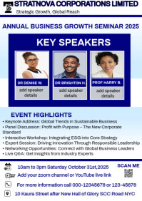 White Professional Editable Seminar Flyer Template – Professional Design For Business, Workshops & E A4