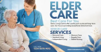 Putih Elder Care Services Facebook 共享图片 Template
