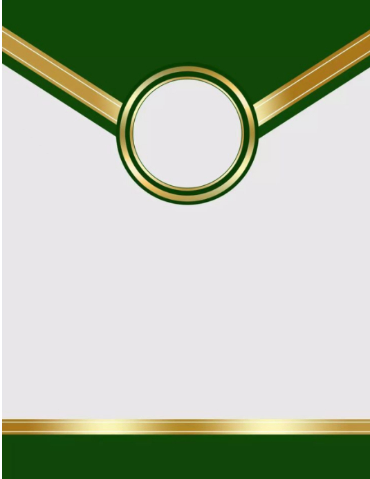 White Professional Elegant Green And Gold Geometric Frame Flyer us white-professional-elegant-green-and-gold-geometric-frame-flyer-us