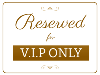 White Professional Elegant Reserved For VIP Event Church Pastor Wedding Reception Table Display Bann Tanda Halaman template