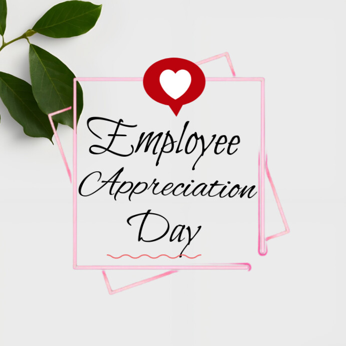 White Professional Employee Appreciation Day Instagram Post Template ...