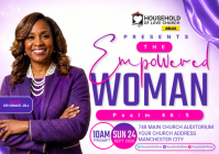 White Empowered Woman Event A5 Template