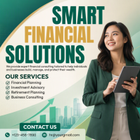 Blanco Financial Consulting Iphosti le-Instagram Template