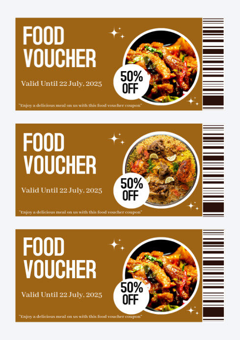 White Professional Food Point  A4 template