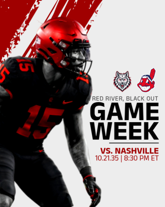 Football Game Promotion Template | PosterMyWall