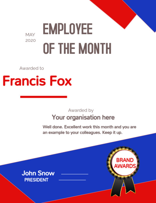 Copy of White Professional Francis Fox Flyer (us Letter) | PosterMyWall
