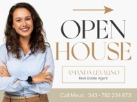 White Professional Gold And Black And Grey Minimal Yard Sign Advertisement Real Estate Banner 2025 2 template