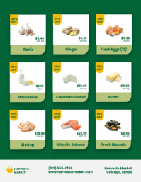 Biały Grocery Weekly Savings 传单(美国信函) Template - Page 3