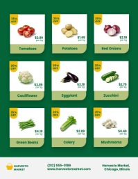 Biały Grocery Weekly Savings 传单(美国信函) Template - Page 2