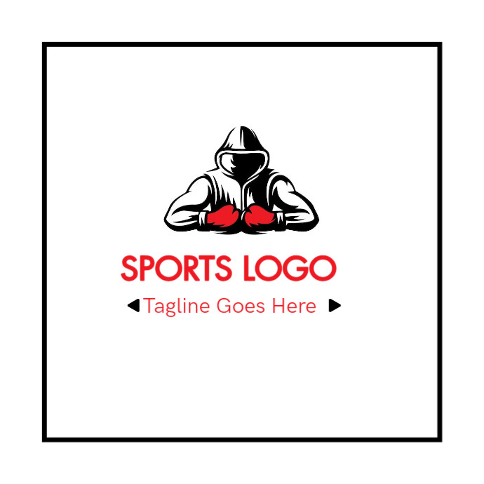 White Professional Gym Logo, Gym Logo, Gym Trainer Logo, Boxer Logo, Sports  Logo Logotyp template