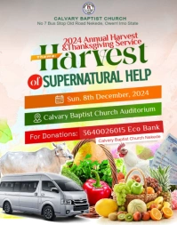 White Professional Harvest  Poster/wallboard template