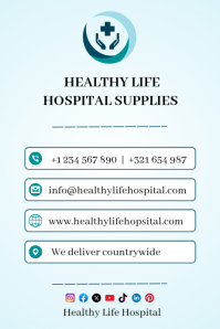 Biały Healthcare Services Banner 4' × 6' Template