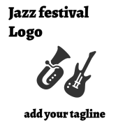 Bianco Jazz Festival Logo Logo Template