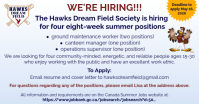 White Professional Job Hiring Announcement Facebook Shared Image template