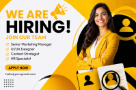 สีขาว Job Recruitment Iphosta Template