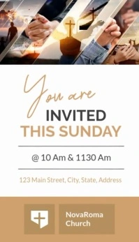 White Professional Kaki White And Black Invitation Card Business Card Template Design 2025 2026 2027