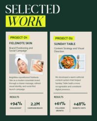 สีขาว Marketing Agency Portfolio Instagram Portrait Template - Page 4