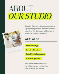 สีขาว Marketing Agency Portfolio Instagram Portrait Template - Page 2
