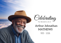 White Professional Memorial Celebration A4 template