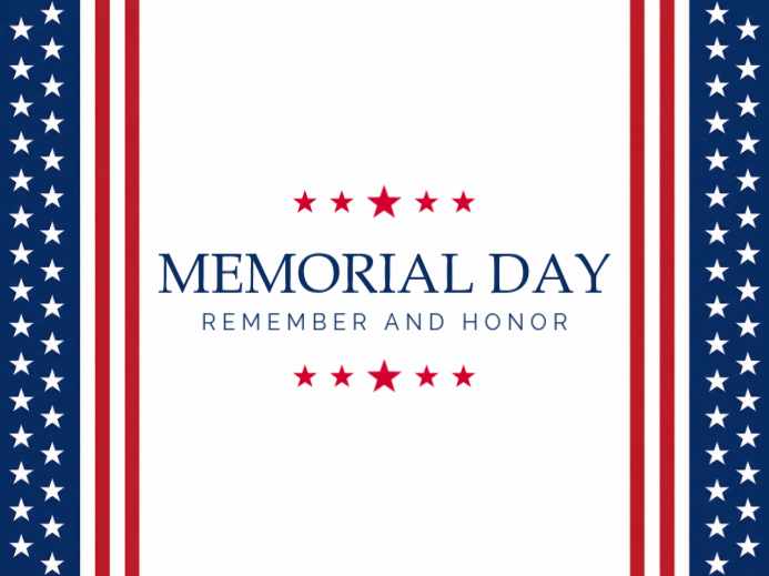 White Memorial Day Yard Signs Template | PosterMyWall